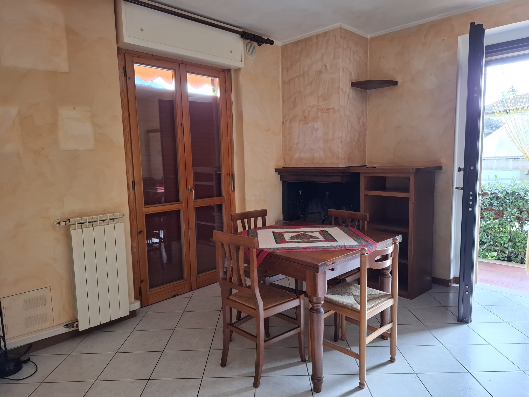 appartamento con giardino