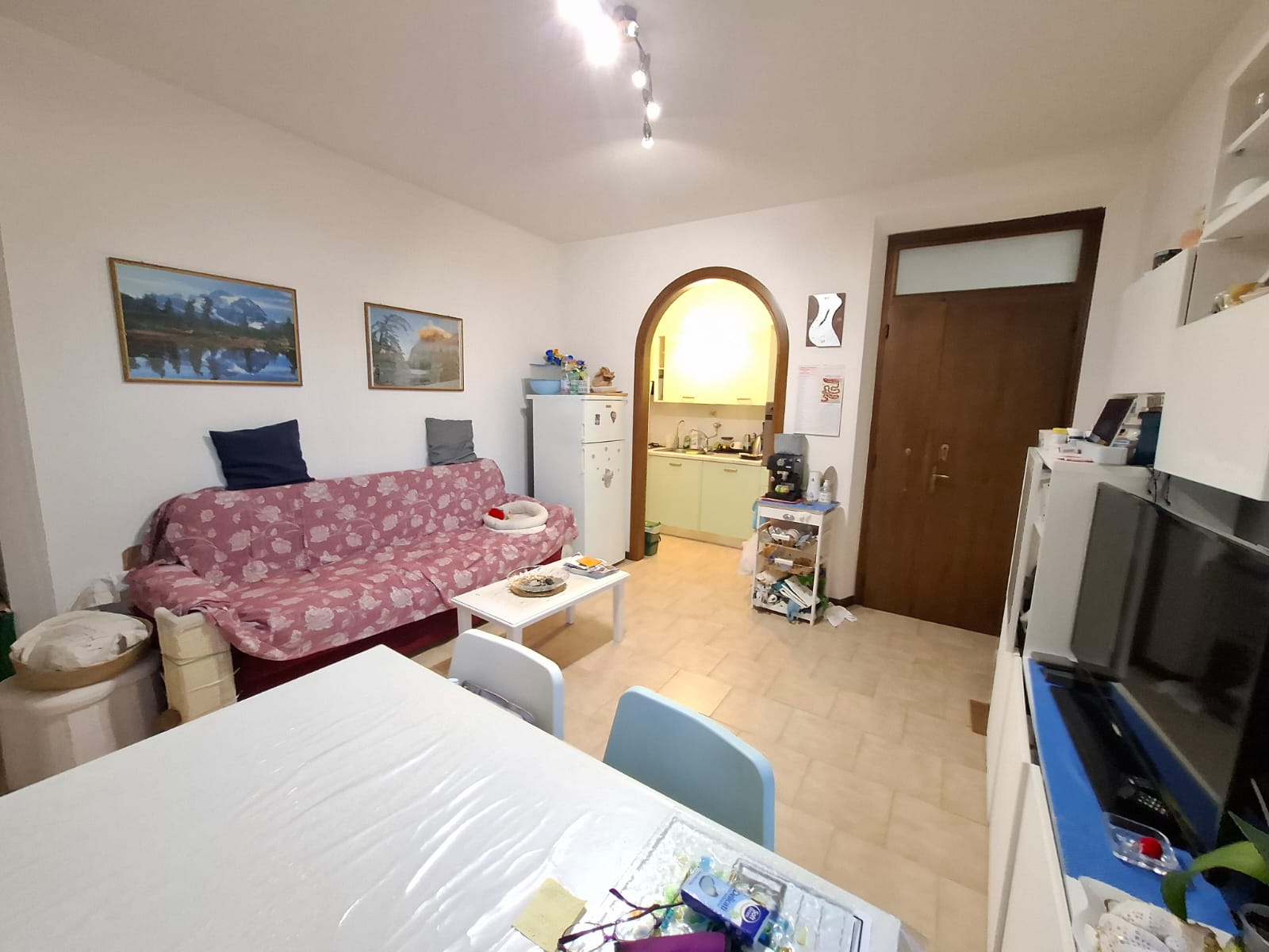 appartamento con giardino e garage